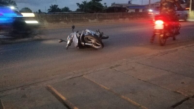 Drame: une dame tuée dans un grave accident de circulation à Cococodji