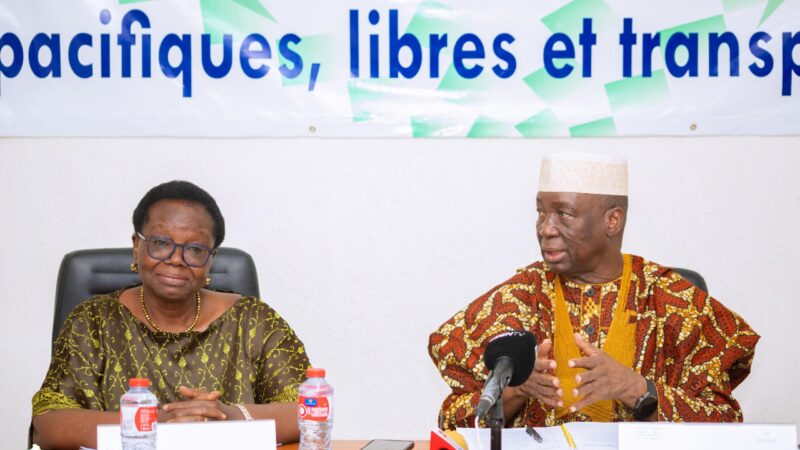 Élections générales de 2026: la CENA prête à accompagner toutes les initiatives de paix de la Société civile