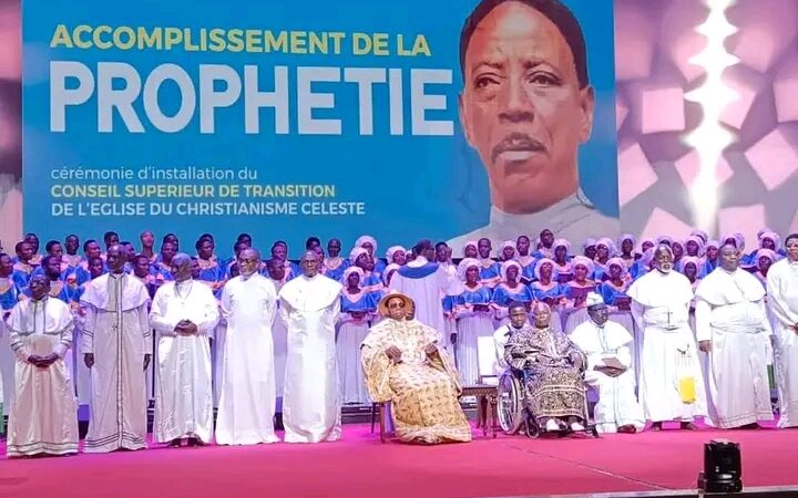 Eglise du christianisme céleste: un conseil supérieur de transition installé