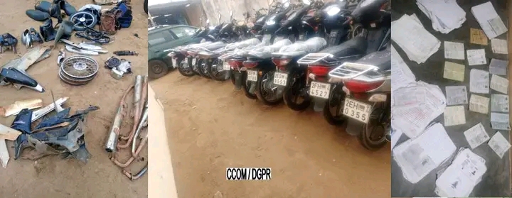 Cotonou: Un réseau de voleurs de motos démantelé ‎