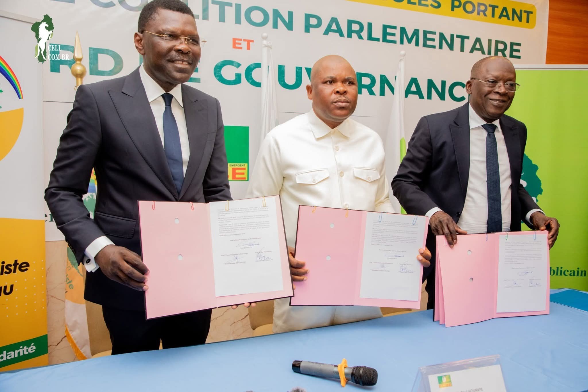 Politique: FCBE signe avec UP-R et BR pour garantir sa place aux élections de 2026 ‎