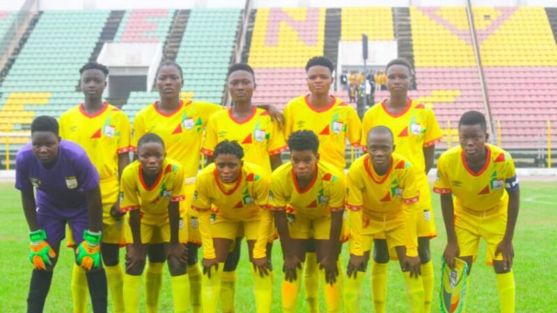 Préparatifs des Amazones U17: Le Bénin recherche son billet pour la Coupe du Monde