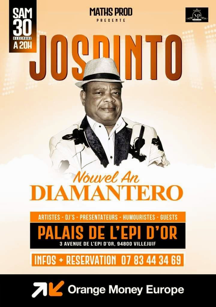 Après une trêve pour raison de santé, Jospinto à nouveau sur scène le 30 décembre prochain