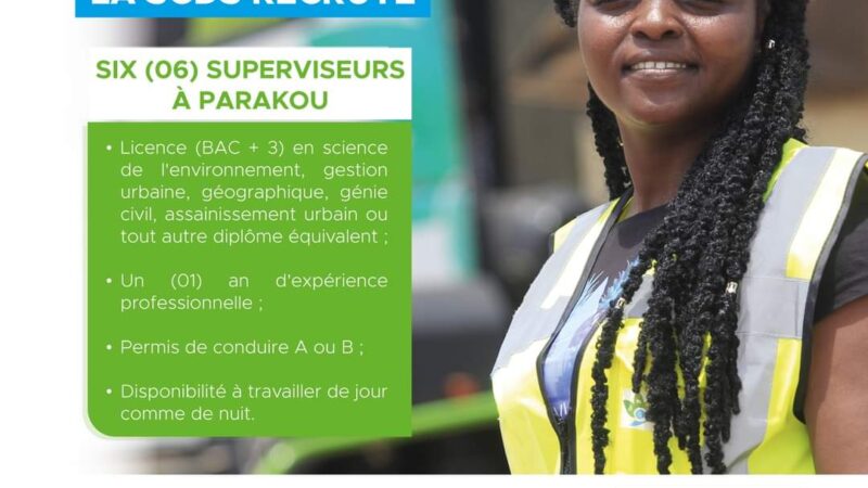 Offre d’emploi: La SGDS SA recrute