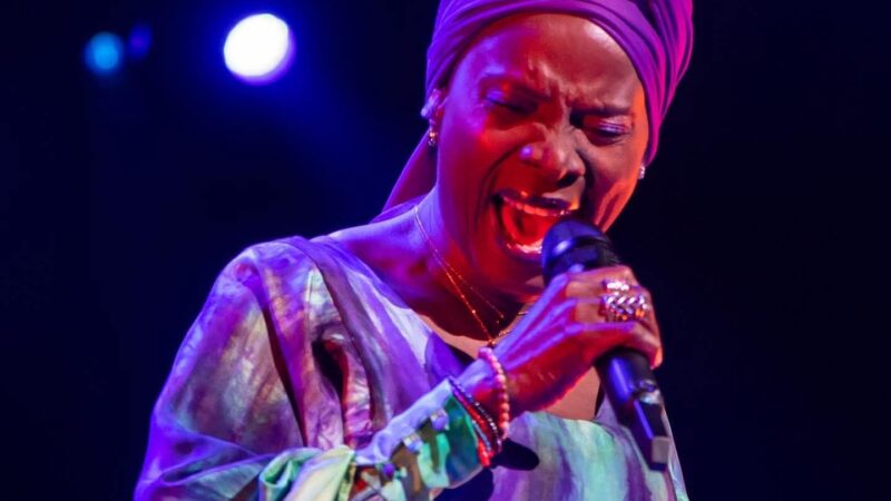 Walk Of Fame d&rsquo;Hollywood: PATRICE TALON félicite Angélique KIDJO pour son étoile