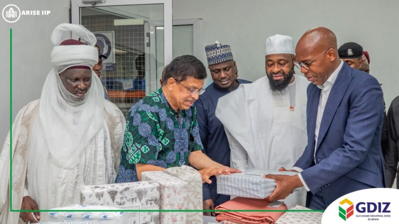 Modèle industriel du Bénin: le Gouverneur de l’État de Niger (Nigéria) découvre les merveilles de la GDIZ