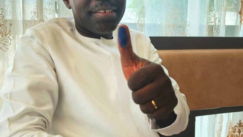 Législatives et communales de 2026: Joseph Djogbénou a voté à Abomey