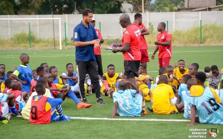 Football : les jeunes talents démarrent un stage de cinq jours à Porto-Novo 