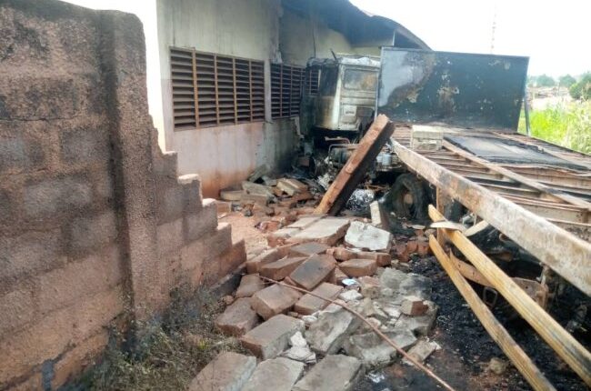 Département du Zou: un camion dévaste tout sur son passage et fait plusieurs blessés graves 