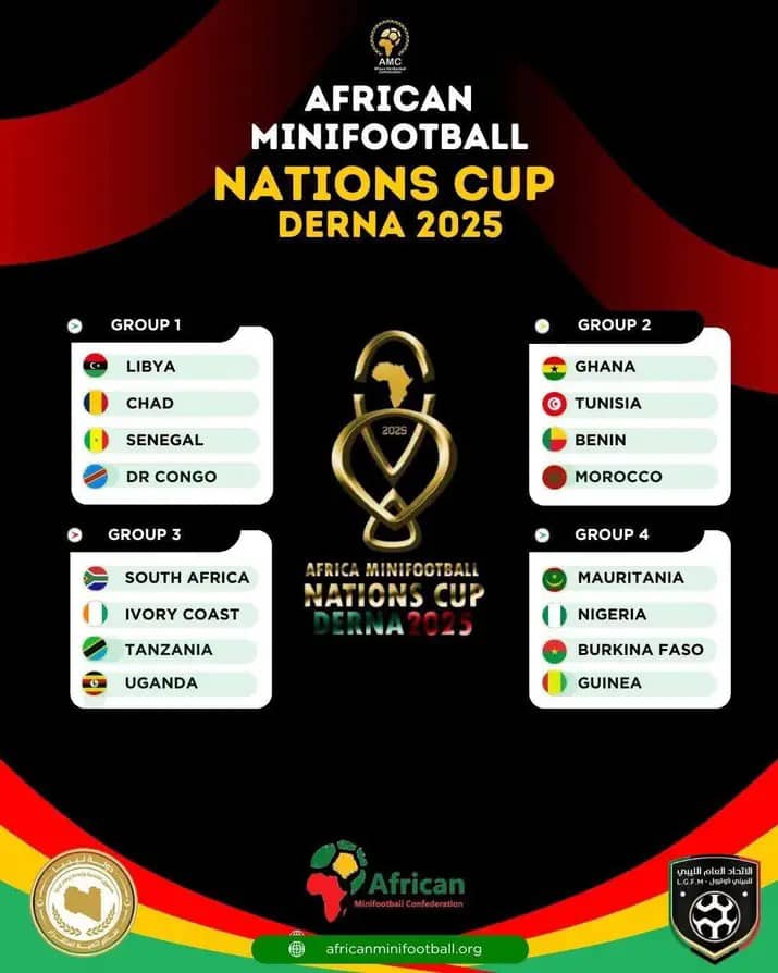 Première participation/ Coupe d&rsquo;Afrique Mini Football : Le Maroc, premier adversaire des Guépards