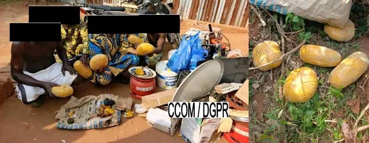 Pahou : plusieurs personnes interpellées et objets douteux saisis dans un ghetto par la police