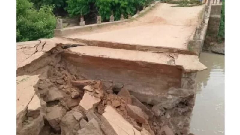 Bénin : Effondrement du pont de Gbessassi-Bouca ce jeudi