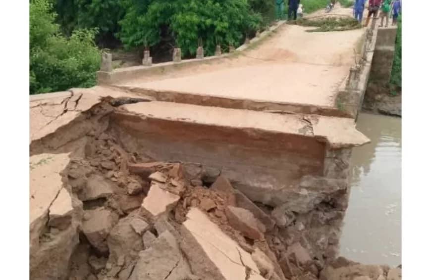 Bénin : Effondrement du pont de Gbessassi-Bouca ce jeudi
