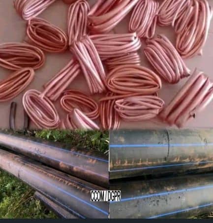 Ouèdo : un réseau de vol de tuyaux de la SONEB démantelé par la police