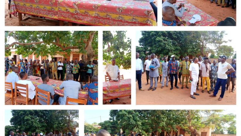 Commune de Toviklin: Rigobert Tozo acte la construction de 03 salles de classe à l’EPP Tannou-Gola