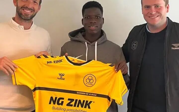Football: Le jeune Yamirou Ouorou s&rsquo;engage avec un club de 2è division au Danemark