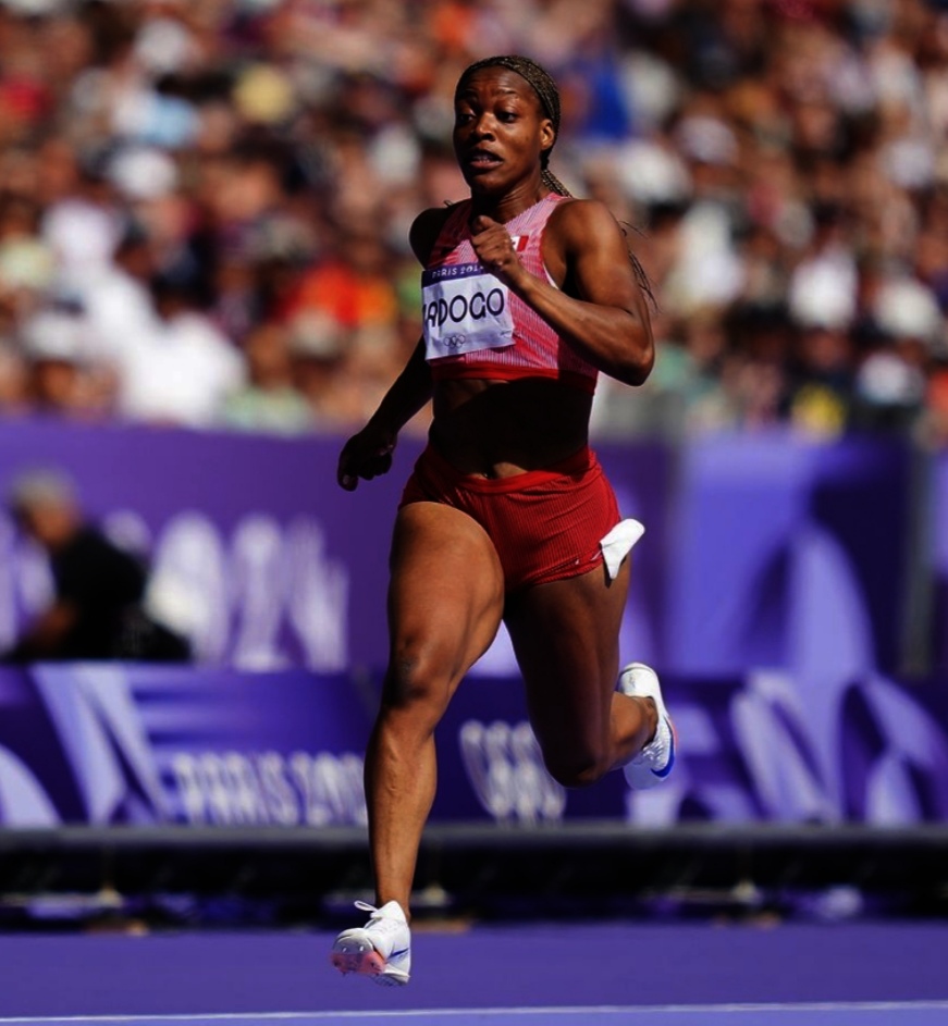 JO Paris 2024 – Diaspora: Madogo (CAN), la footballeuse devenue sprinteuse