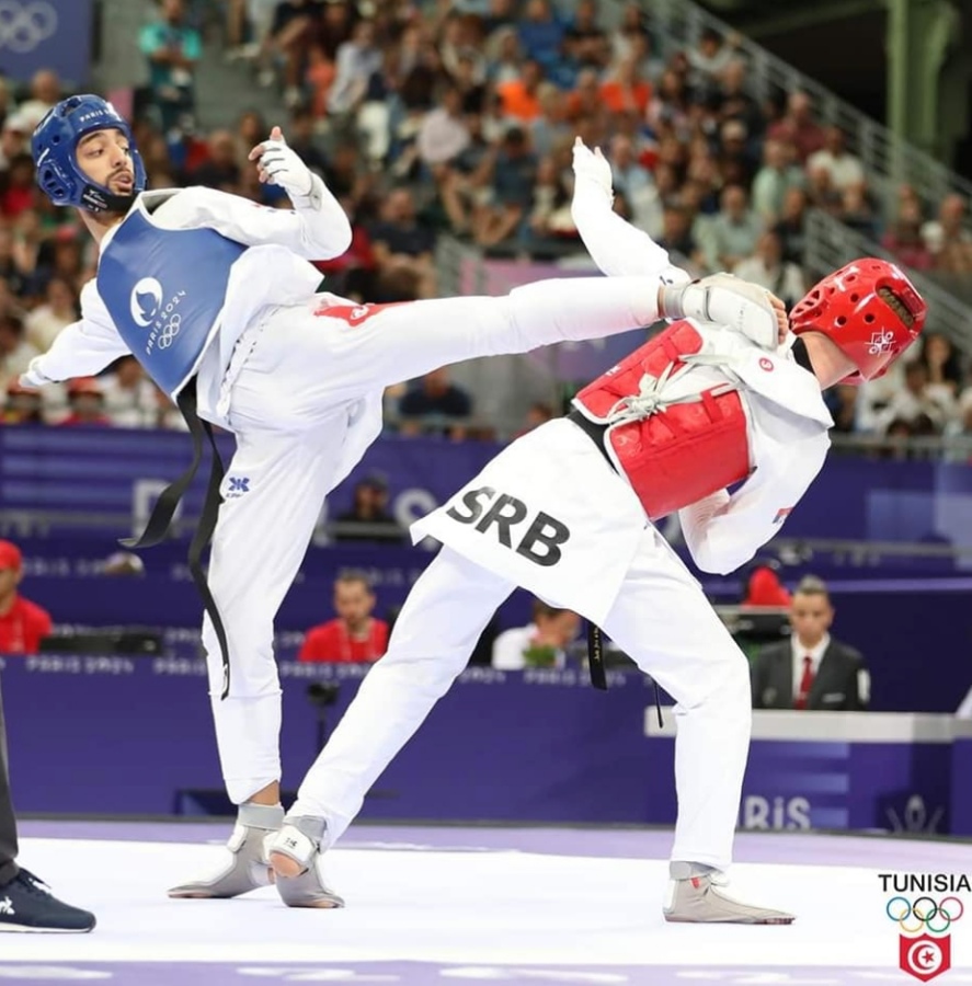 JO Paris 2024 – Taekwondo:Jendoubi (TUN), le bronze après l’argent de Tokyo 