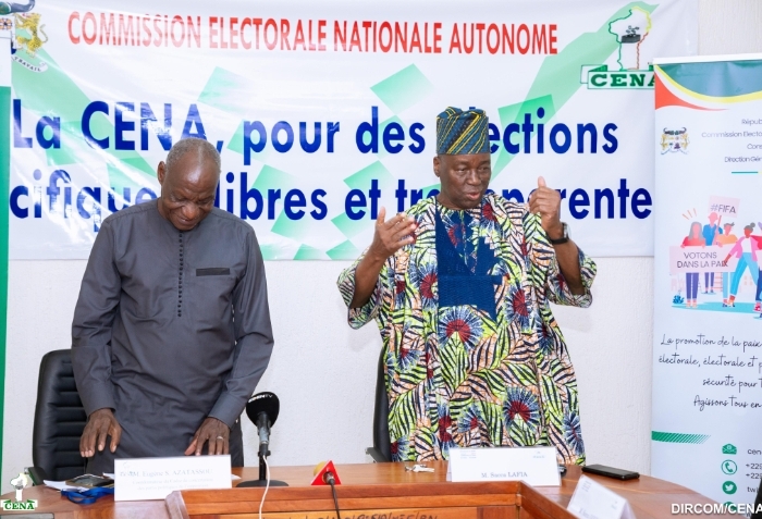 Élections générales de 2026: la CENA convainc le Cadre de concertation de l&rsquo;opposition de la transparence du processus électoral