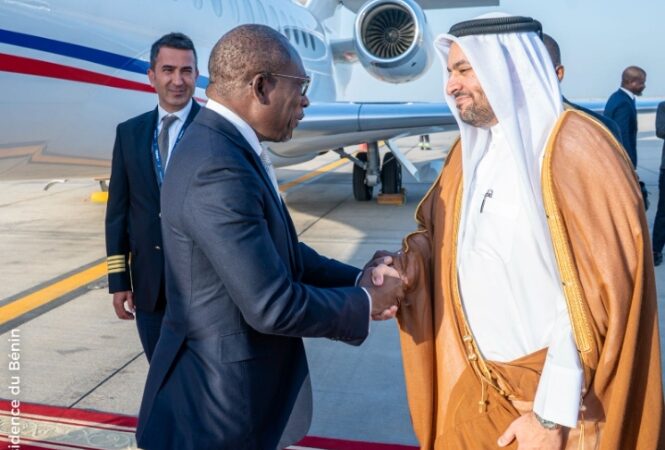 Voyage d&rsquo;affaire: Le président Patrice Talon bien accueilli au Quatar