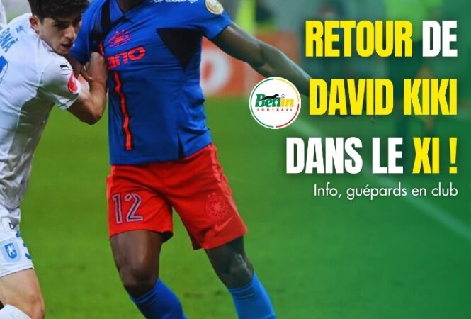 Échos de Guépards: David Kiki de retour sur le terrain après près de deux mois d&rsquo;absence 