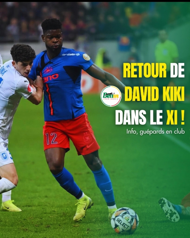 Échos de Guépards: David Kiki de retour sur le terrain après près de deux mois d&rsquo;absence 