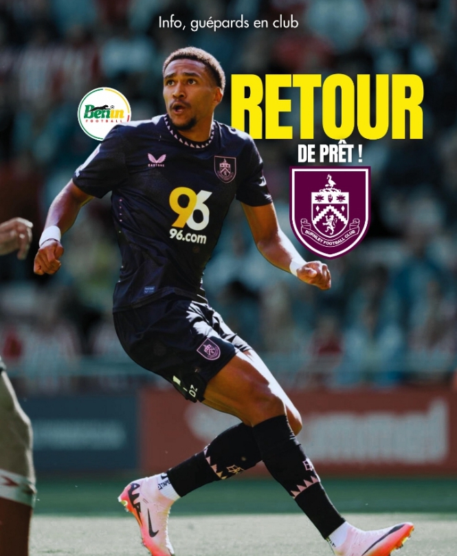 Échos des Guépards: Andreas Hountondji retrouve Burnley après son prêt en Belgique
