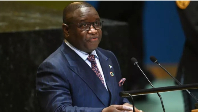Julius Maada Bio, nouveau président de la Cédéao