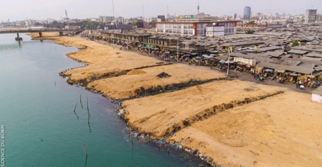 Réhabilitation de la berge lagunaire Est de Cotonou: Le gouvernement promet un dédommagement et un accompagnement social aux personnes affectées  ‎