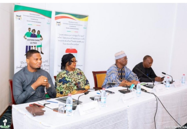 Élections générales de 2026: La CENA continue ses consultations  ‎