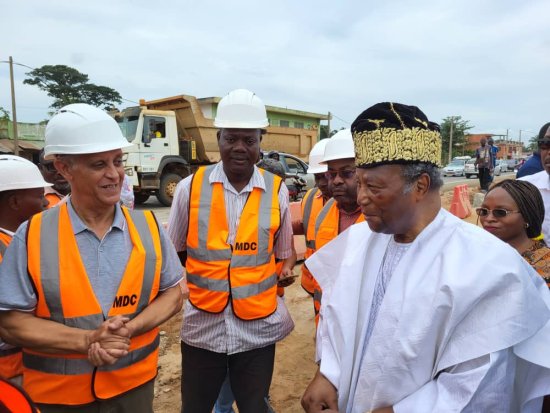 Bénin: Nicéphore Soglo continue sa visite de chantiers à travers le pays