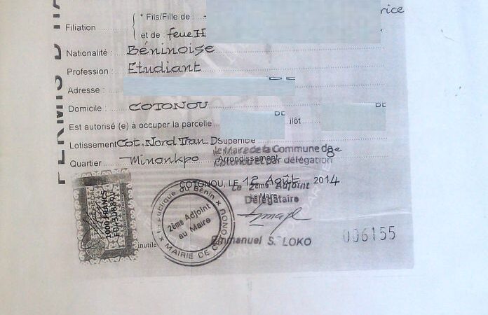 Recrutement dans la fonction publique au Bénin : fin de l&rsquo;exigence des copies légalisées