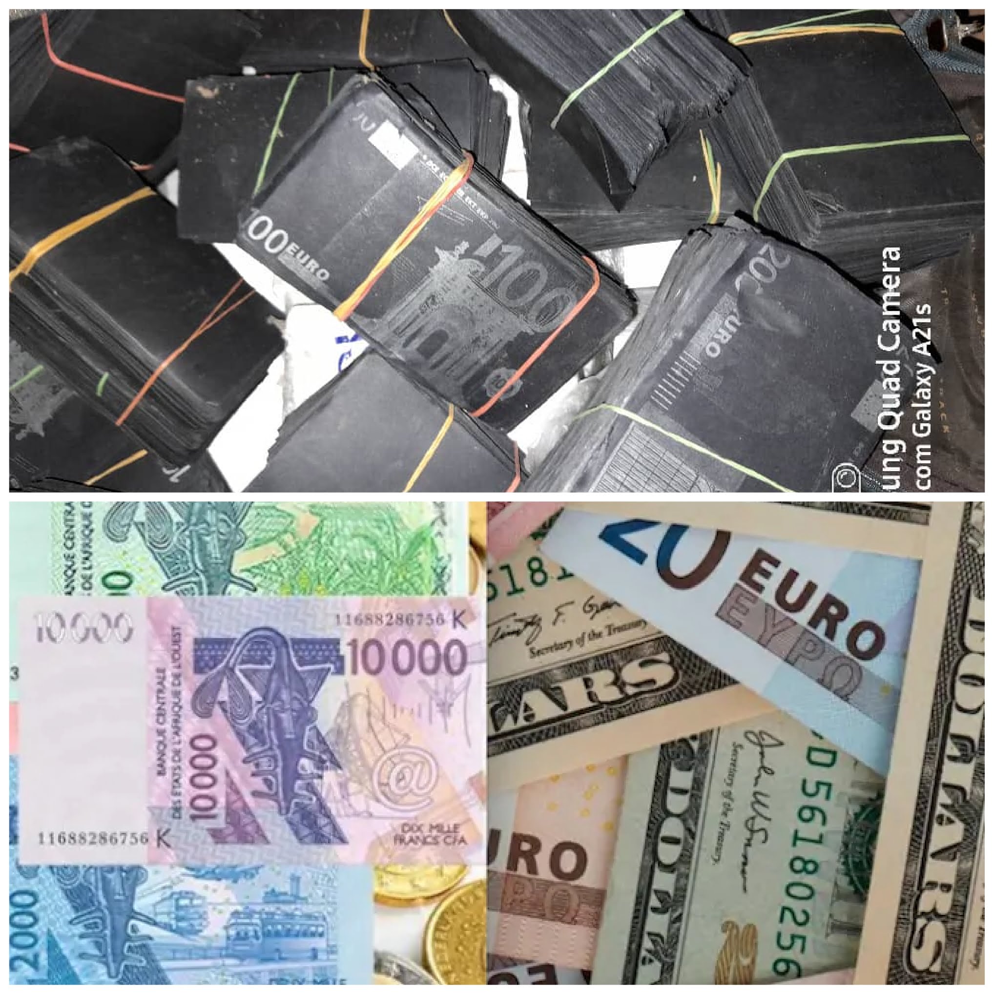 Économie: 7 milliards de faux billets en cours de fabrication interceptés